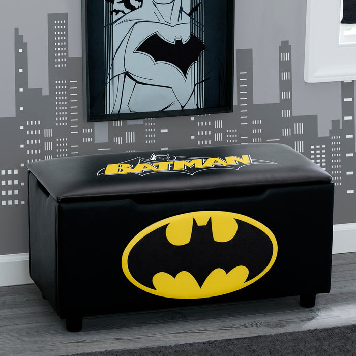 TB84700BT Batman Upholstered Storage Bench for Kids Lifestyle 101