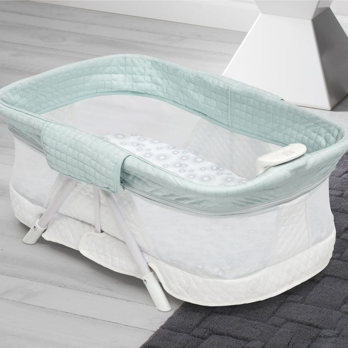 Ultra-Compact Travel Bassinet Aqua Geo (2040)