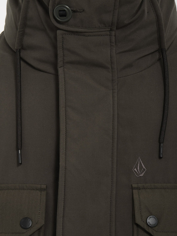 Volcom Dodstone 5k Jacket - Rinsed Black