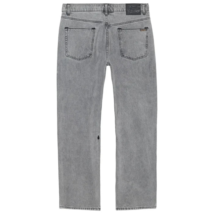 Volcom Fivedown Relaxed Tapered Denim - Light Grey