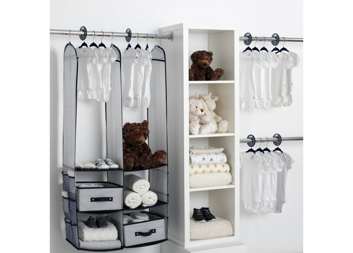 Delta Children Navy (417) 48-Piece Nursery Storage Set (SS2056), Room, d1d