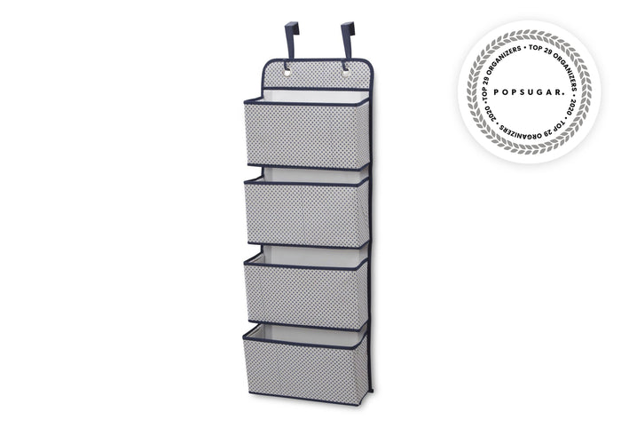 Delta Children Infinity Light Grey (063) 4-Pocket Hanging Wall Organizer