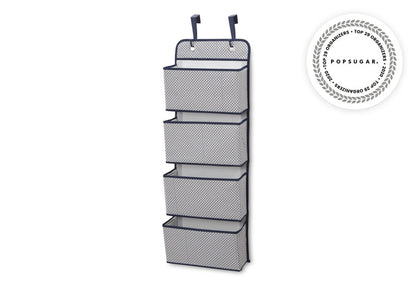 Delta Children Infinity Light Grey (063) 4-Pocket Hanging Wall Organizer