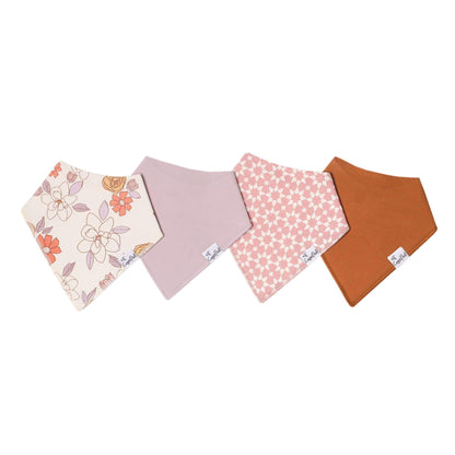 4 Pack Baby Bandana Bibs - Ferra