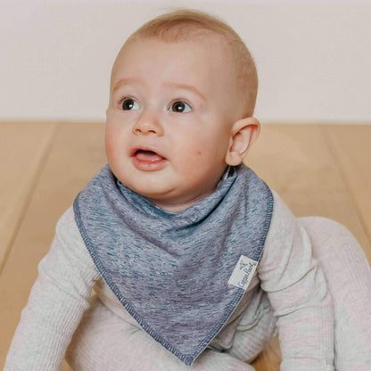 4 Pack Baby Bandana Bibs - Lennon