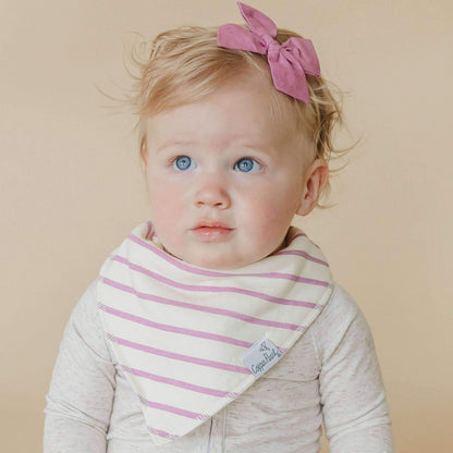 4 Pack Baby Bandana Bibs - Morgan