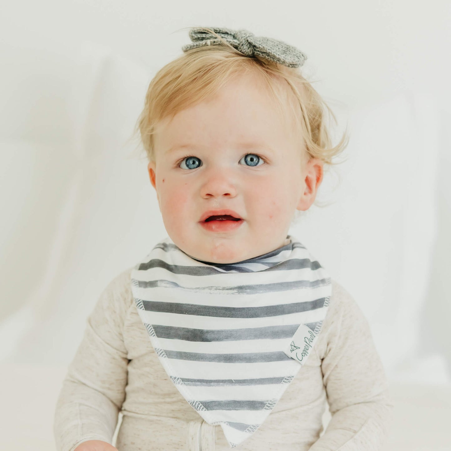 4 Pack Baby Bandana Bibs - Noah