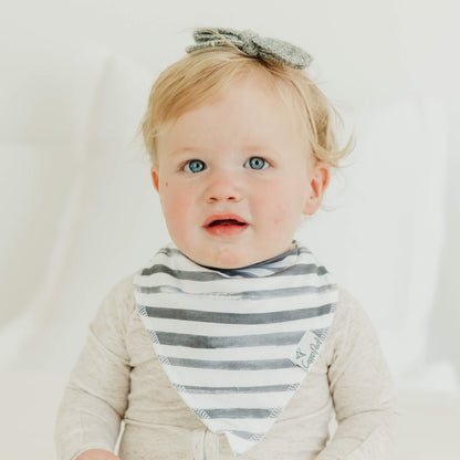 4 Pack Baby Bandana Bibs - Noah