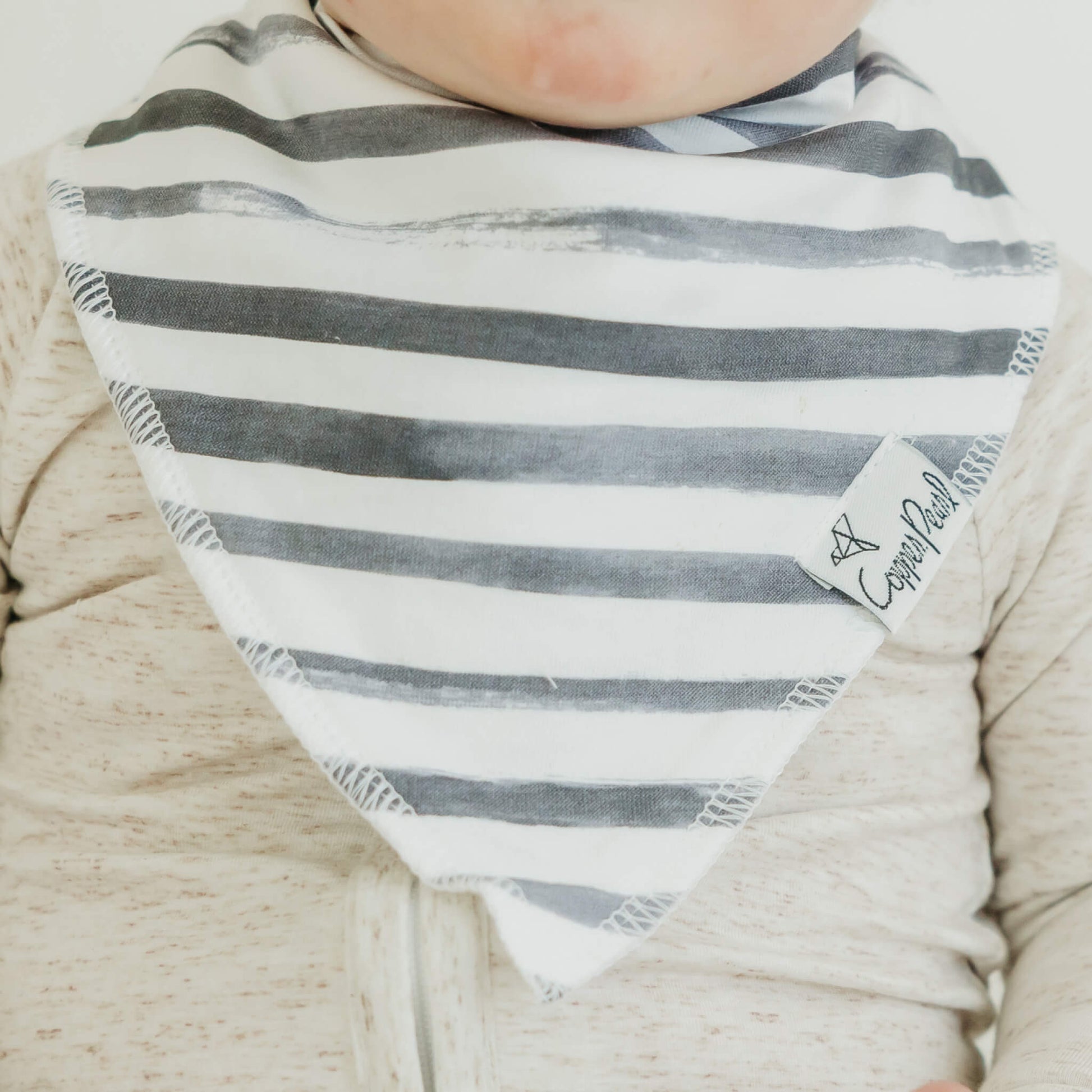 4 Pack Baby Bandana Bibs - Noah