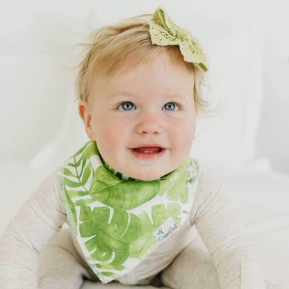 4 Pack Baby Bandana Bibs - Noah