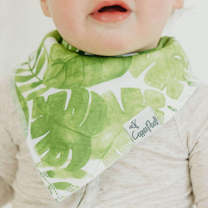 4 Pack Baby Bandana Bibs - Noah