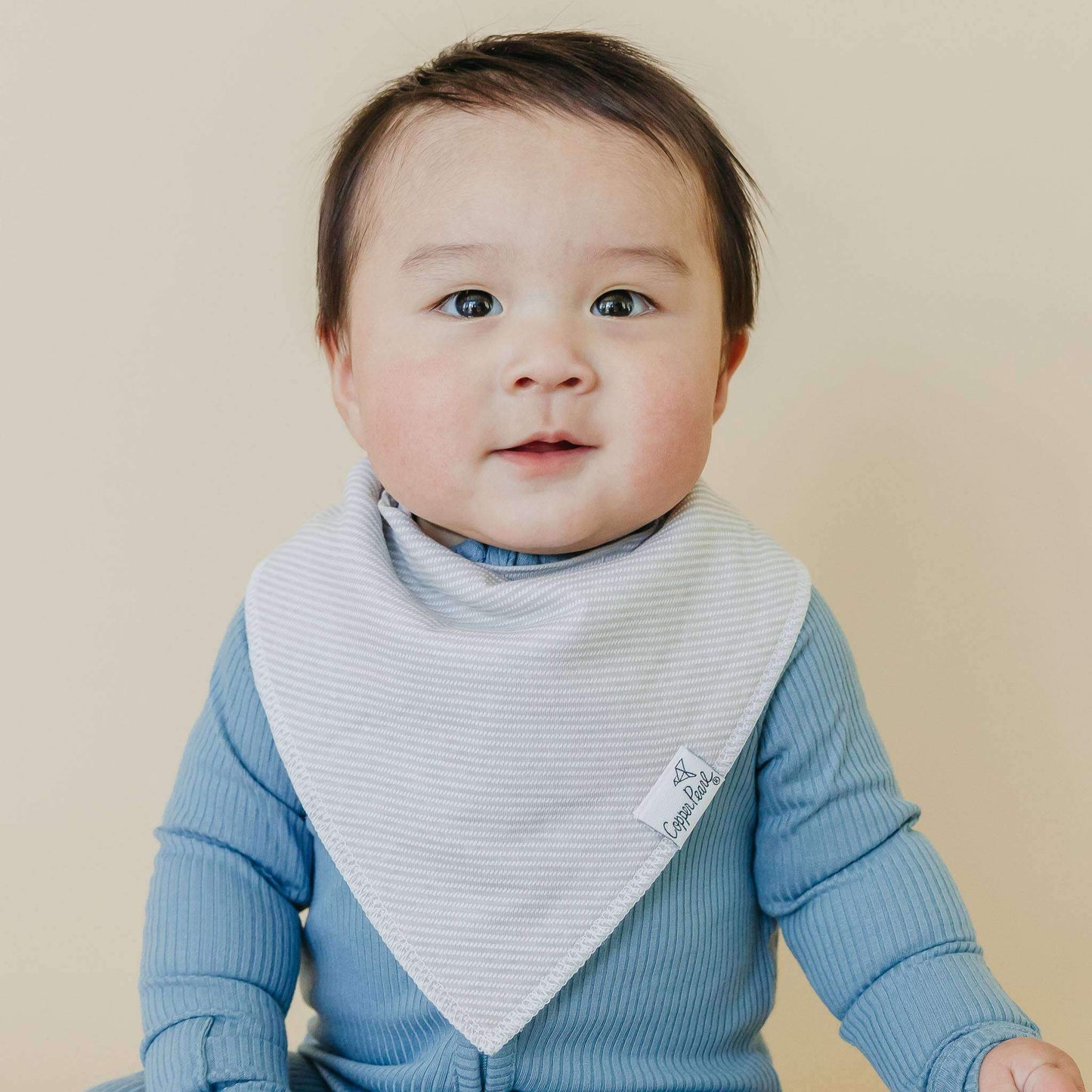 4 Pack Baby Bandana Bibs - Oxford