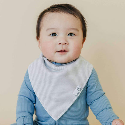 4 Pack Baby Bandana Bibs - Oxford