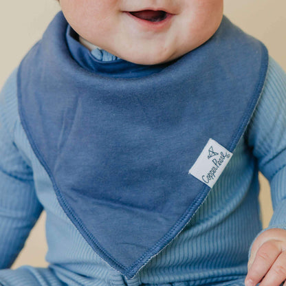 4 Pack Baby Bandana Bibs - Oxford