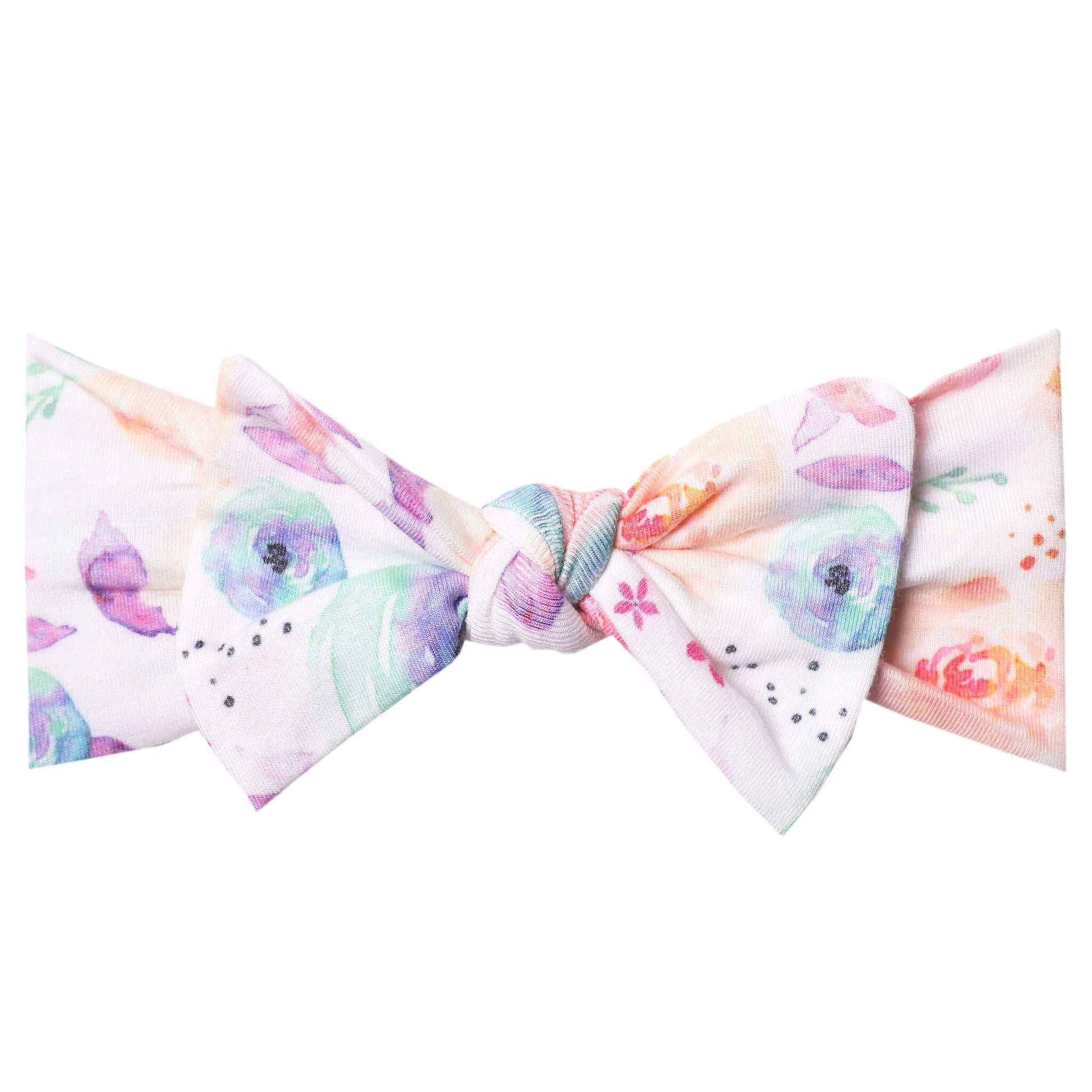 Knit Headband Bow - Bloom