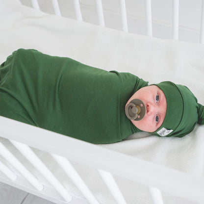 Knit Swaddle Blanket - Alder