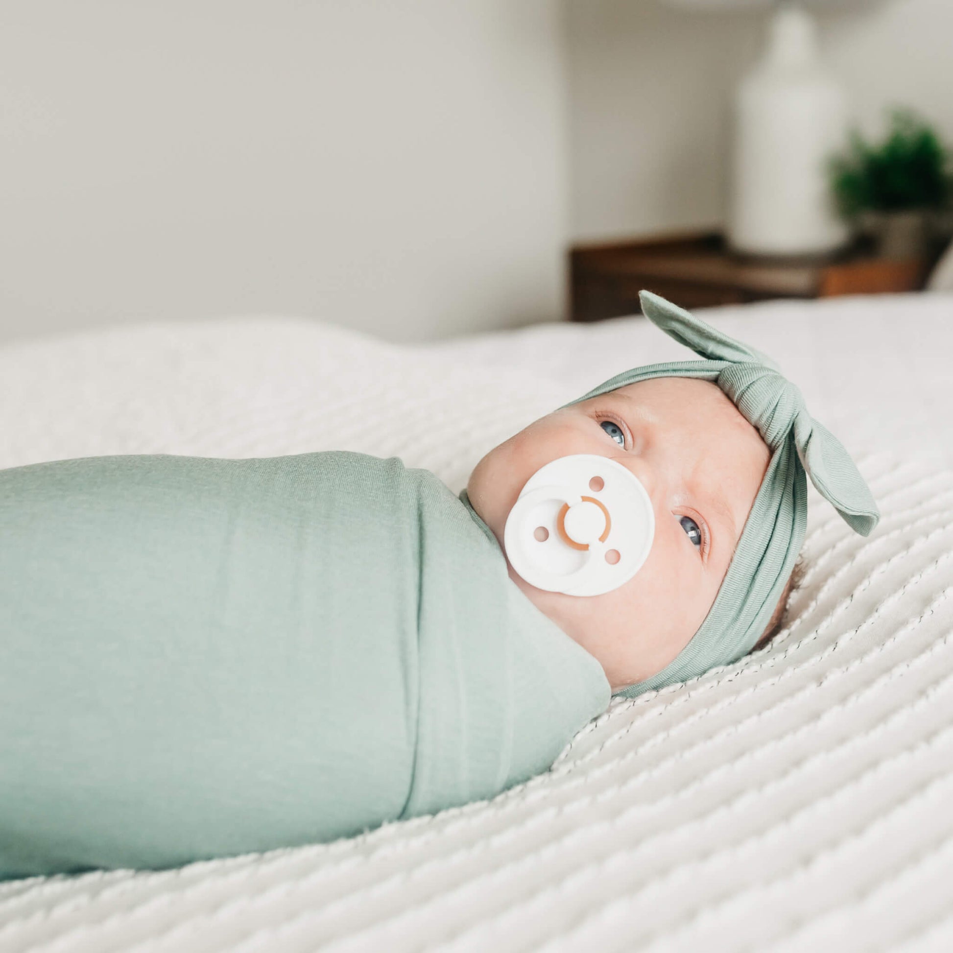 Knit Swaddle Blanket - Briar