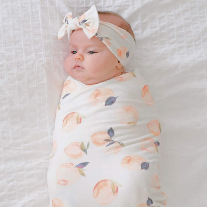 Knit Swaddle Blanket - Caroline