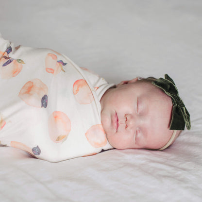 Knit Swaddle Blanket - Caroline