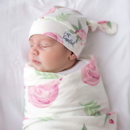 Knit Swaddle Blanket - Grace