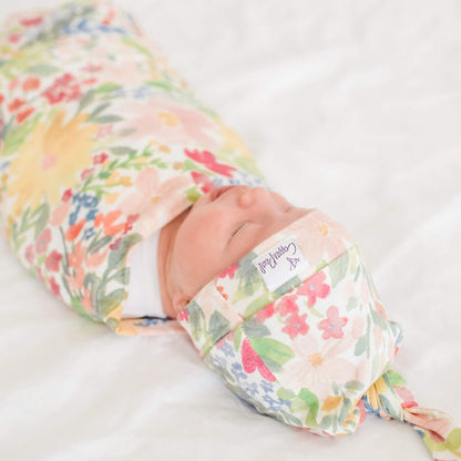 Knit Swaddle Blanket - Lark