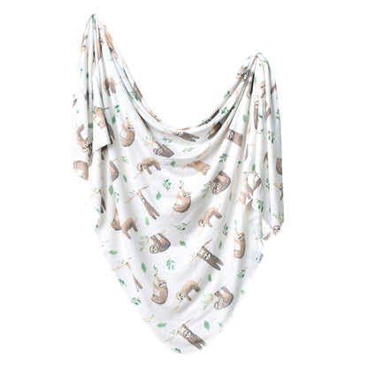 Knit Swaddle Blanket - Noah
