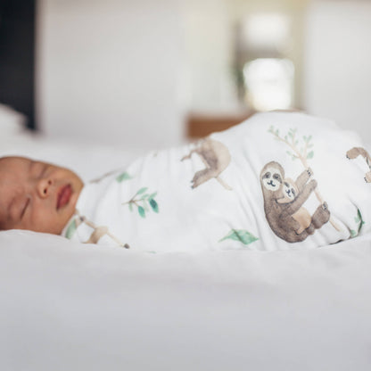 Knit Swaddle Blanket - Noah