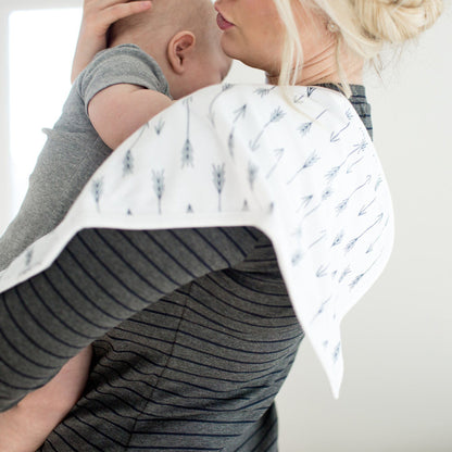 3 Pack Premium Burp Cloths - Archer
