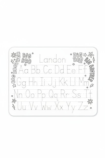 Kids Personalized Whiteboard | Big Bro