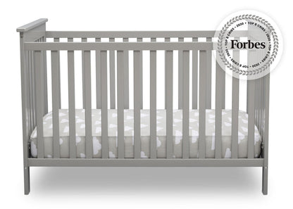 Delta Children Grey 026 Adley 3-in-1 Crib (W102130) Front Silo a2a