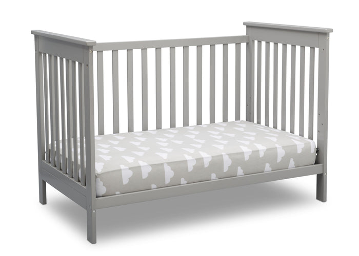 Delta Children Grey (026) Adley 3-in-1 Crib (W102130) Daybed a5a