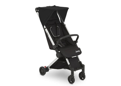 Jeep Jet Black (2095) Arrow Travel Stroller, Right Silo View