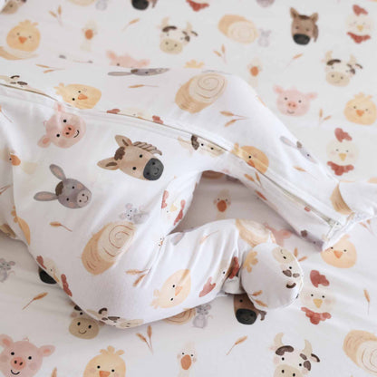 Barnyard Buddies Zipper Footie