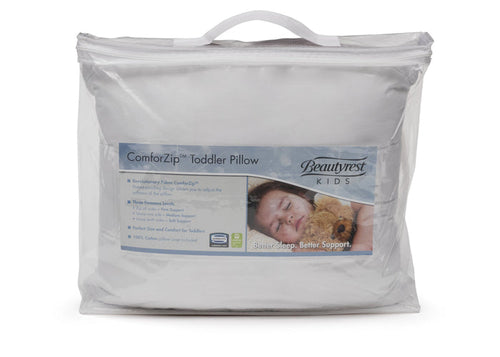 Beautyrest KIDS ComforZip Toddler Pillow Packaged View a1a Style 1 No Color (NO)