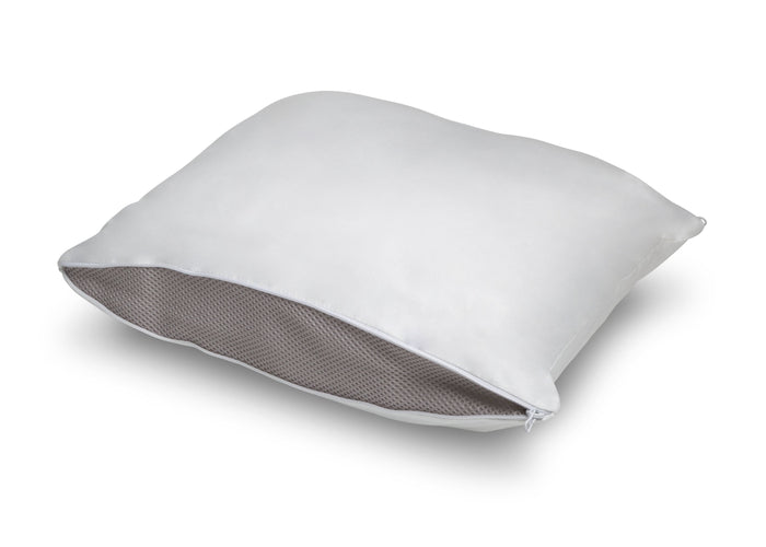 Beautyrest KIDS ComforZip Toddler Pillow Full View with Zipper Open a4a Style 1 No Color (NO)