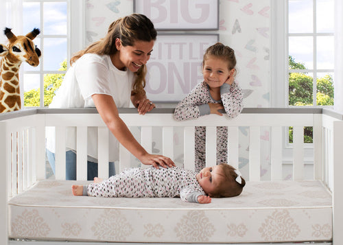 BeautySleep Naturally Willow Crib and Toddler Mattress No Color (NO)