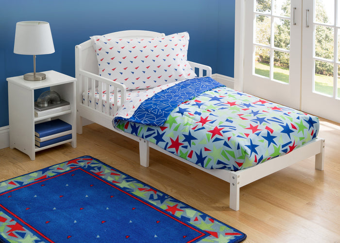 Boy 4-Piece Toddler Bedding Set, Star Gaze (2201) b1b