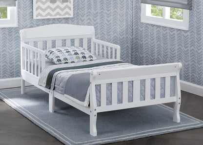 Delta Children Canton Toddler Bed White (100) hangtag a1a