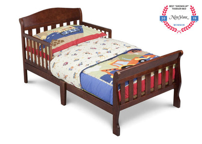 Delta Children Dark Cherry 604 Canton Toddler Bed 7181 Badge Silo