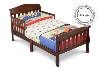 Delta Children Canton Toddler Bed Dark Cherry 604 Right Side View a2a