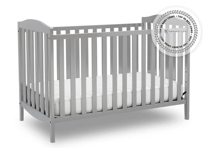 Delta Children Grey 026 Capri 3-in-1-Crib (6922), Crib, a2a with badge