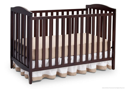 Delta Children Dark Chocolate (207) Capri 3-in-1-Crib (6922), Crib, d2d