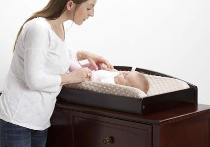 Delta Children Dark Chocolate (207) Changing Top, in Setting c0c