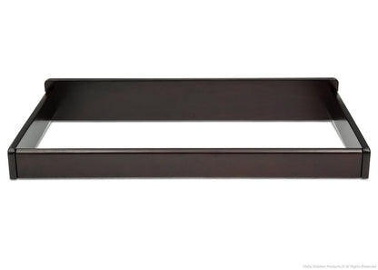 Delta Children Dark Chocolate (207) Changing Top, Front View c1c