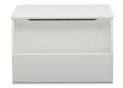 Delta Children Bianca White (130) Nolan Toybox (W101451), Front Facing b4b