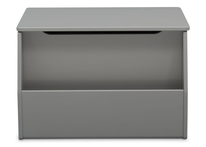Delta Children Grey (026) Nolan Toybox (W101451), Front Facing, a4a