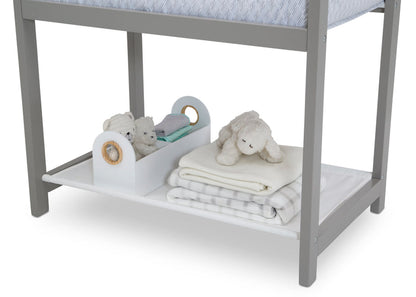 Classic Wood Bedside Bassinet Sleeper - Portable Crib with High-End Wood Frame Link (2233)