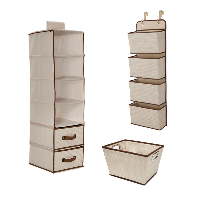 Complete Nursery Organization ValuePack (3-Piece Set) Natural (260)