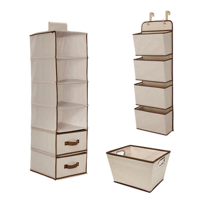 Complete Nursery Organization ValuePack (3-Piece Set) Natural (260)