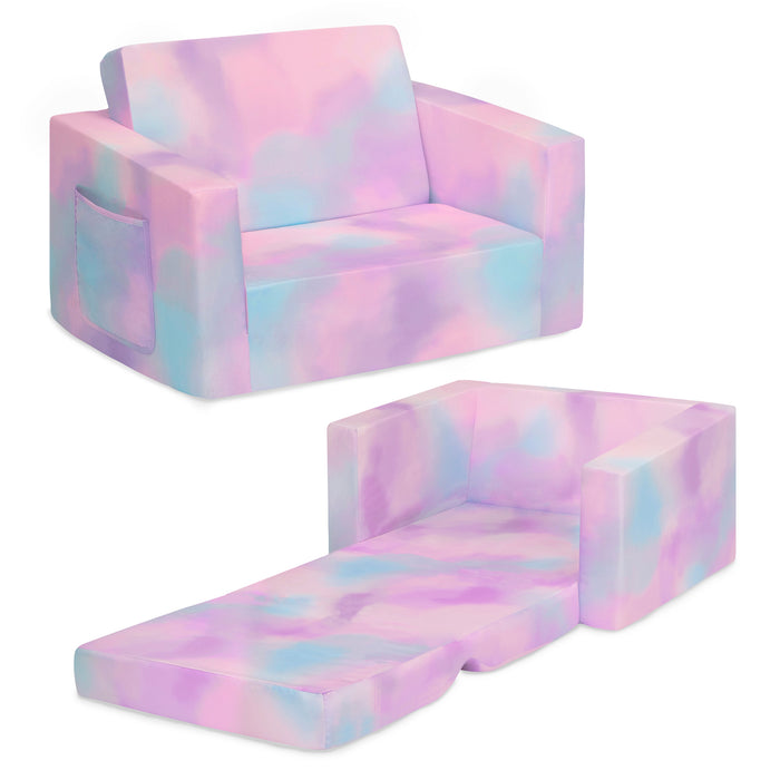 Blue & Pink Tie-Dye (5062)